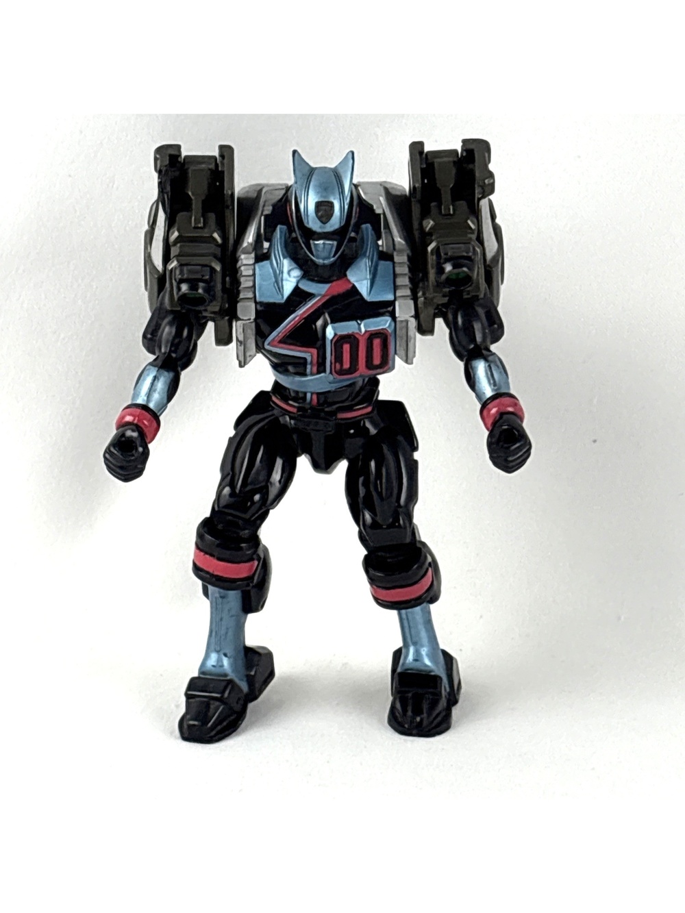 Power Rangers SPD Transforming Shadow Delta Ranger 00 Bandai 2004 Broken Read